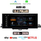CTB-CRT55B | DISPLAY 12.3 AUDI A5 F5 | APPLE CARPLAY ANDROID AUTO | GPS WIFI 4G USB | MMI ANDROID