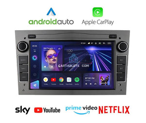 CTB-YX784R | AUTORADIO NAVIGATORE PER OPEL | APPLE CARPLAY ANDROID AUTO | BLUETOOTH WIFI USB TELECAMERA POSTERIORE