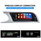 CTB-Y880RD | AUDI A4-A5 (B8) 2008-2016 | APPLE CARPLAY ANDROID AUTO | NAVIGATORE USB GPS WiFi 4G