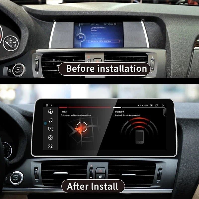 CTB-FR780D | BMW X3-X4 | SCHERMO 12.3 POLLICI | APPLE CARPLAY ANDROID AUTO | TOUCH SCREEN GPS USB 4G