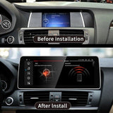 CTB-FR780D | BMW X3-X4 | SCHERMO 12.3 POLLICI | APPLE CARPLAY ANDROID AUTO | TOUCH SCREEN GPS USB 4G