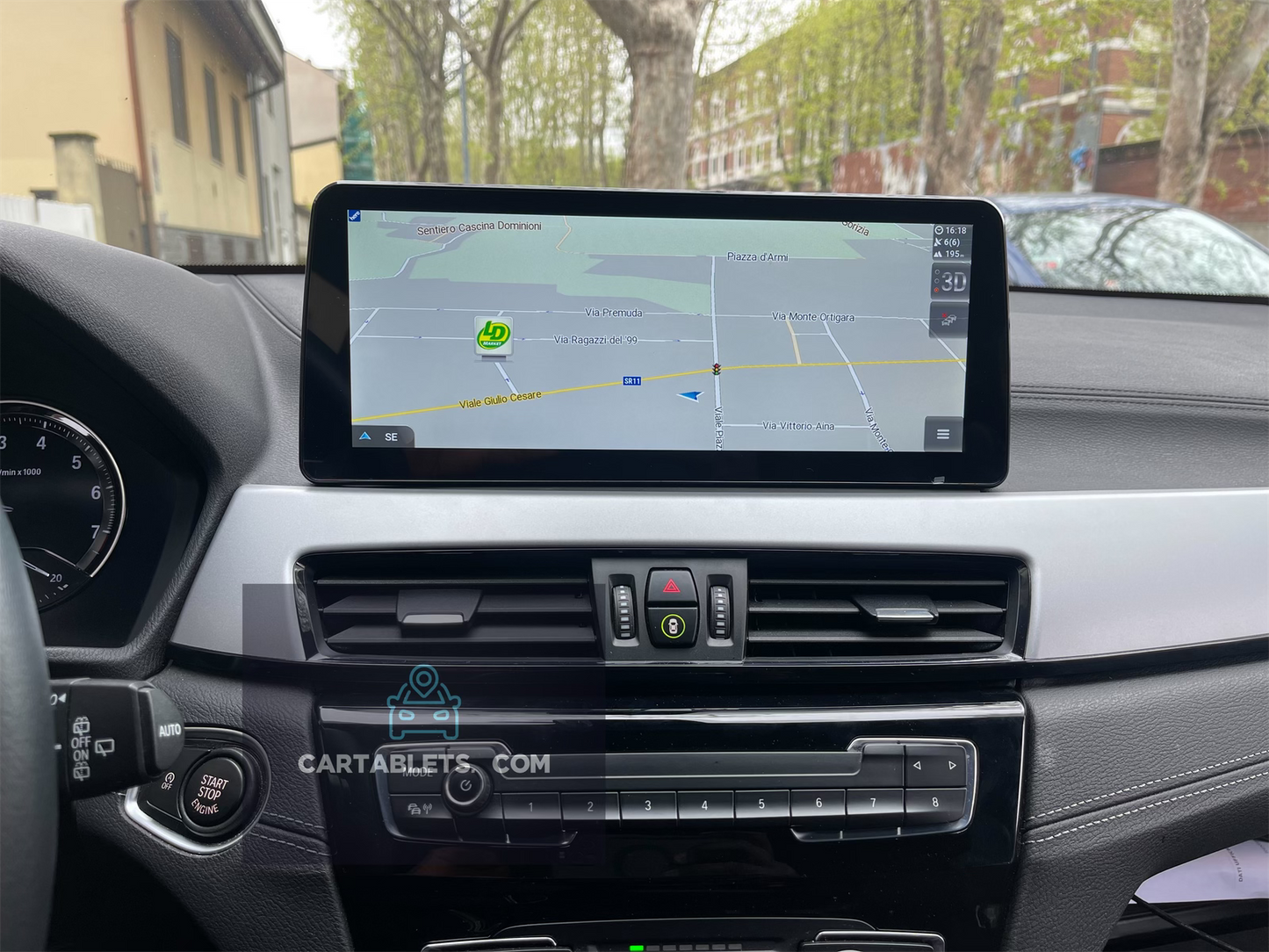 CTB-F4839HB | BMW X1 - X2 | F48 - F39 | MONITOR 12.3 POLLICI | TOUCH SCREEN APPLE CARPLAY ANDROID AUTO | GPS WIFI 4G