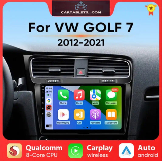 CTB-GF870U | VOLSWAGEN GOLF 7 2013-2020 | APPLE CARPLAY ANDROID AUTO | GPS USB DVR BLUETOOTH 4G