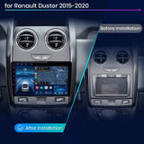 CTB-X760UB | DACIA DUSTER 2015-2020 CARTABLET 9 POLLICI ANDROID AUTO APPLE CARPLAY | WIFI 4G NAVIGATORE BLUETOOTH GPS