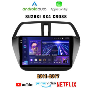 CTB-TK560U | SUZUKI SX4 CROSS 2011-2017 | CARTABLET 9 POLLICI ANDROID APPLE CARPLAY | NAVIGATORE USB WIFI 4G