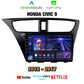 CTB-MT889P | HONDA CIVIC 9 FK FB 2012 - 2017 9 POLLICI | APPLE CARPLAY ANDROID AUTO | NAVIGATORE USB BLUETOOTH GPS | WIFI 4G CARTABLET