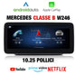 CTB-FX380P | MERCEDES CLASSE B W246 MONITOR 10.25 POLLICI | AUTORADIO CUSTOM FIT APPLE CARPLAY ANDROID AUTO | GPS NAVIGATORE WIFI 4G | CAR TABLET