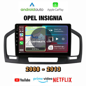 CTB- SK031J | OPEL INSIGNIA 2008-2013 MONITOR 9 POLLICI | APPLE CARPLAY ANDROID AUTO | WiFi BLUETOOTH GPS USB NAVIGATORE