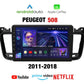 CTB-FU780Y | PEUGEOT 508 | AUTORADIO APPLE CARPLAY-ANDROID AUTO 9 POLLICI | CARTABLET 9 POLLICI TOUCH SCREEN | GPS USB DVR DAB+ |
