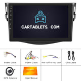 CTB-RT520P | TOYOTA RAV4 2006-2013 9 POLLICI | APPLE CARPLAY ANDROID AUTO | NAVIGATORE USB BLUETOOTH GPS | WIFI 4G CARTABLET