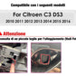 CTB-R402T | CITROEN C3 - DS3 2010-2017 | CARTABLET 9 POLLICI ANDROID APPLE CARPLAY | NAVIGATORE USB WIFI 4G