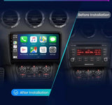 CTB-ATTD8 | AUDI TT 9 POLLICI TOUCH SCREEN | NAVIGATORE APPLE CARPLAY | GPS USB BLUETOOTH | RETROCAMERA