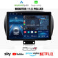 CTB-FV531HN | FIAT 500X 2014-2022 | NAVIGATORE RADIO OCTACORE APPLE CARPLAY ANDROID AUTO GPS USB BLUETOOTH TOUCH SCREEN | WIFI 4G