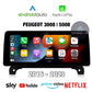 CTB-FQ316HK | PEUGEOT 3008-5008 | 2016-2023 | NAVIGATORE RADIO OCTACORE APPLE CARPLAY ANDROID AUTO GPS USB BLUETOOTH TOUCH SCREEN | WIFI 4G