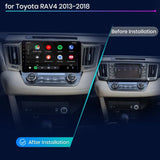 CTB-YH530P | TOYOTA RAV4 2013-2018 10 POLLICI | APPLE CARPLAY ANDROID AUTO | NAVIGATORE USB BLUETOOTH GPS | WIFI 4G CARTABLET